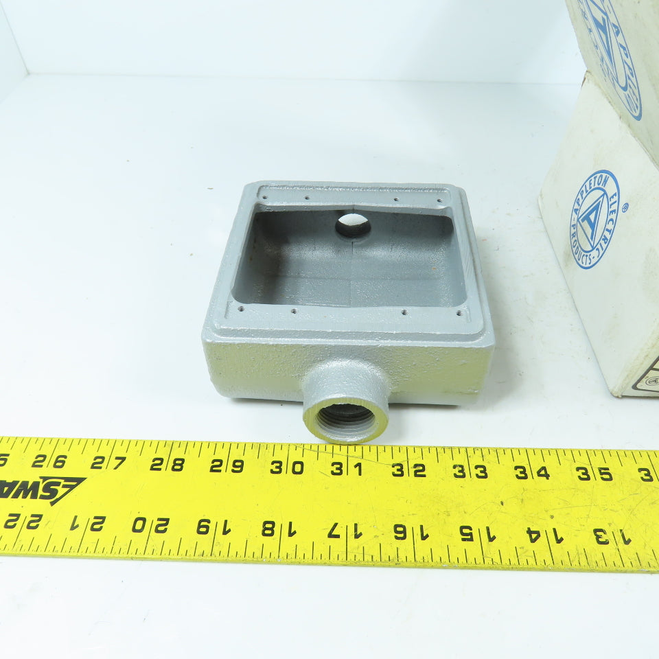 Appleton FSC-2-75 3/4" Malleable Irn 2-Gang Device Box New