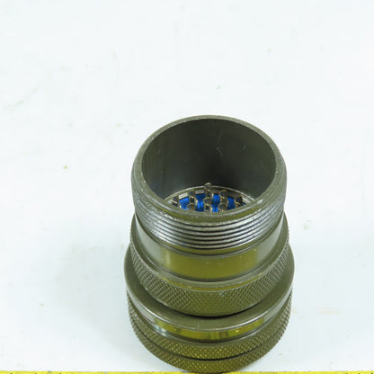 Amphenol 97-3106A-24 Round Circular 24-Pin Female Connector 24-28SR 24-28S