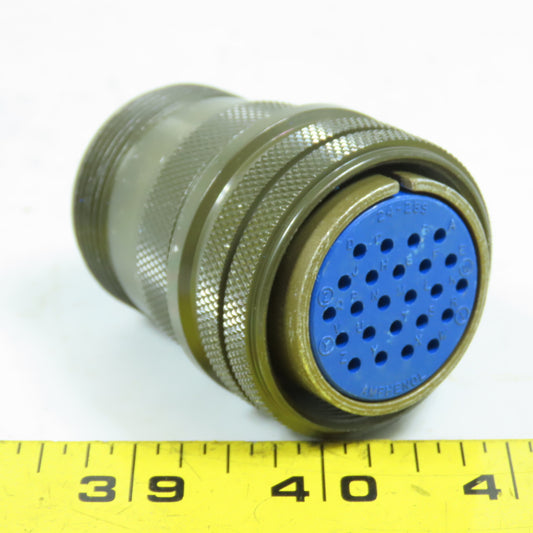 Amphenol 97-3106A-24 Round Circular 24-Pin Female Connector 24-28SR 24-28S
