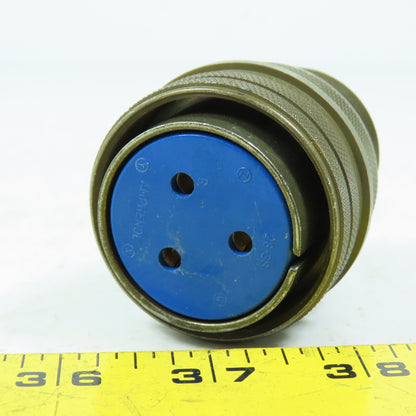 Amphenol 28-3S 28-3SR Round Circular 3-Pin Female Connector