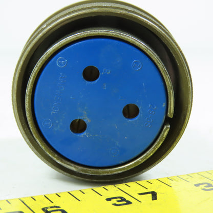 Amphenol 28-3S 28-3SR Round Circular 3-Pin Female Connector