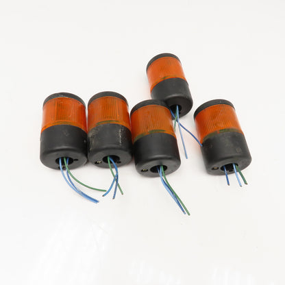 Telemecanique XVA-L3C 240V Max Amber Stack Light Lot Of 5