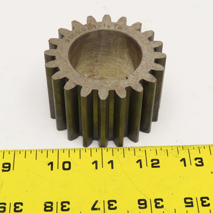 95D0081-1.78 Gear Indexer 1-5/8" Bore 20-Tooth 2-3/4" OD 1-25/32" Wide