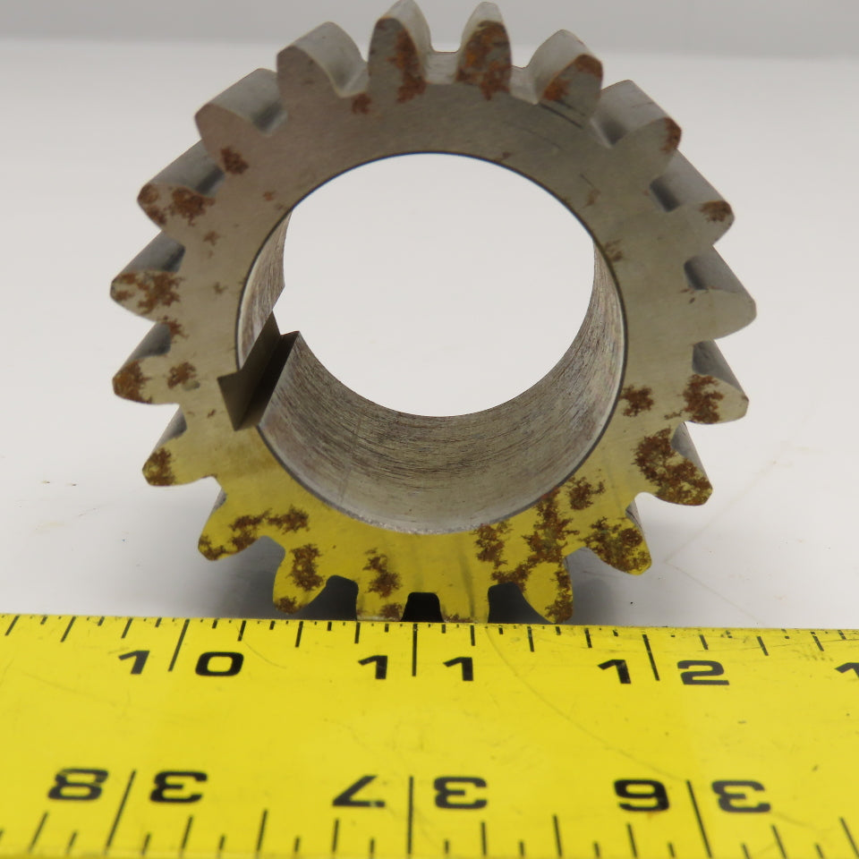 95D0081-1.78 Gear Indexer 1-5/8" Bore 20-Tooth 2-3/4" OD 1-25/32" Wide