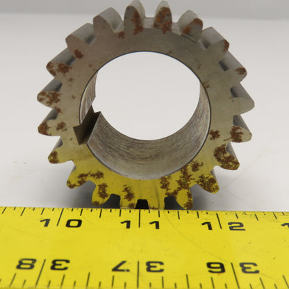 95D0081-1.78 Gear Indexer 1-5/8" Bore 20-Tooth 2-3/4" OD 1-25/32" Wide