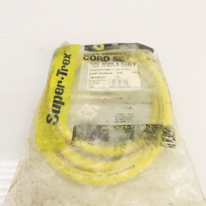 TPC 84166 Super-Trex 6P "A Size" 6' Female Quick-Connect Cordset