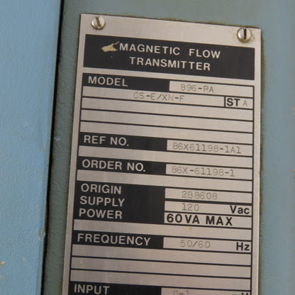 Foxboro 896-PA 120V Hazardous Location Magnetic Flow Transmitter
