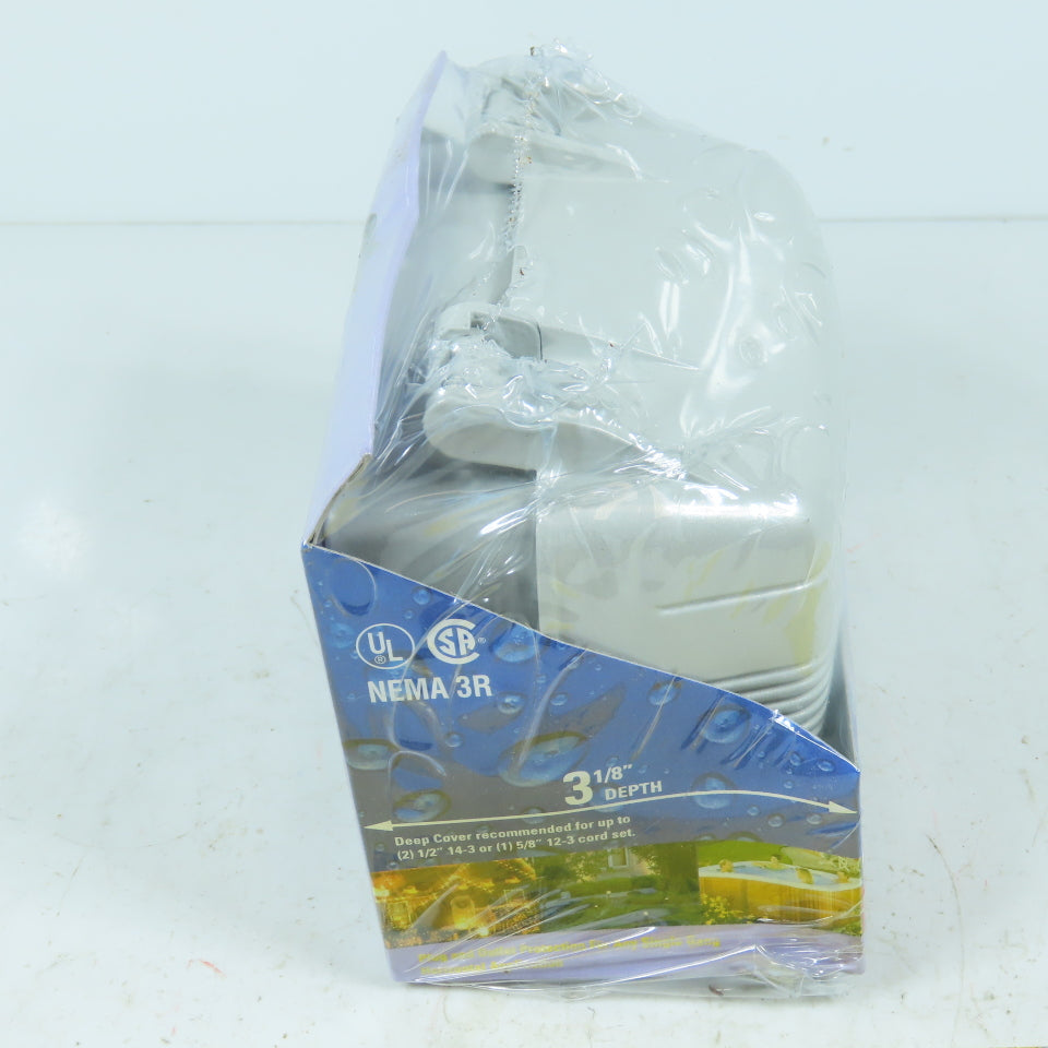 Intermatic WP1010HMC 1-Gang Horizontal Weatherproof Receptacle Cover New