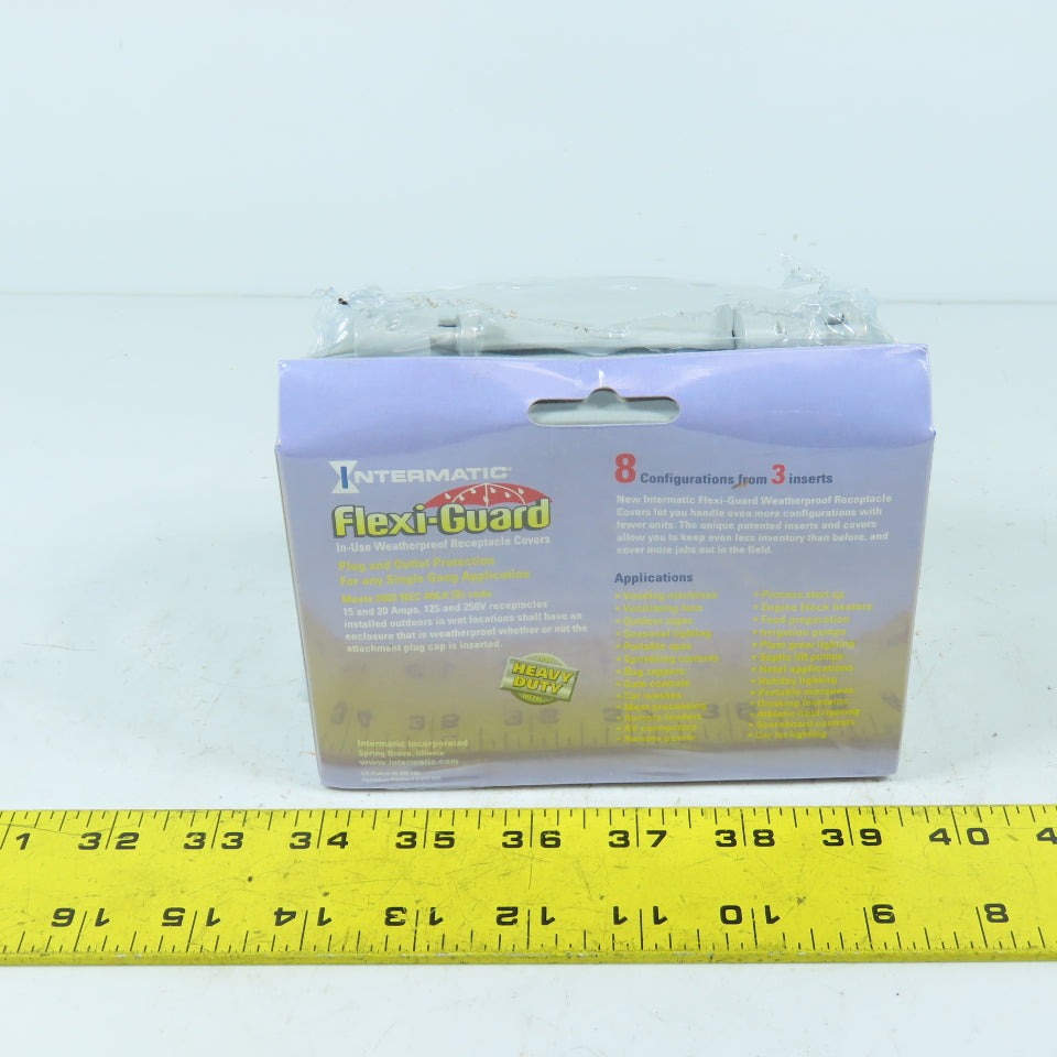 Intermatic WP1010HMC 1-Gang Horizontal Weatherproof Receptacle Cover New