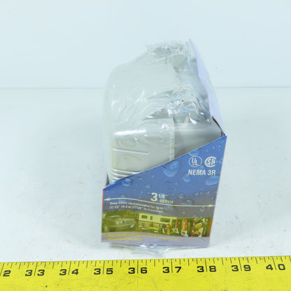 Intermatic WP1010HMC 1-Gang Horizontal Weatherproof Receptacle Cover New