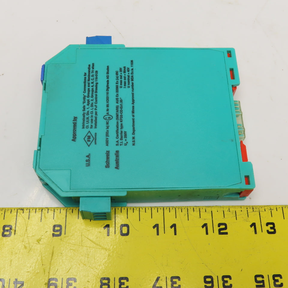 Pepperl + Fuchs KFD2-CD-Ex1.32 Current Voltage Driver 20-35VDC 2 Channel