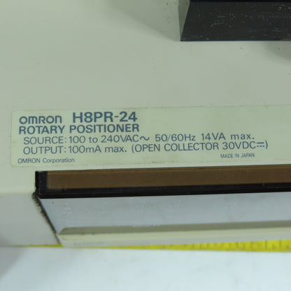 Omron H8PR-24 Rotary Positioner Controller 100-240VAC Input