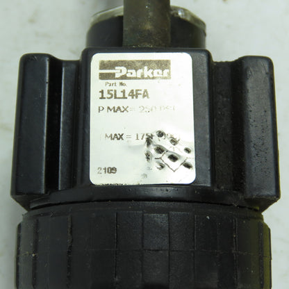 Parker 15L14FA Compressed Air Pneumatic Lubricator 250PSI 1/4" NPT
