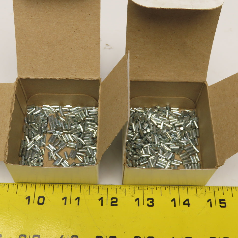 Best Access 1176444-8000 Steel Zinc Groove Pin 3/32" x 1/4" Lot Of 500
