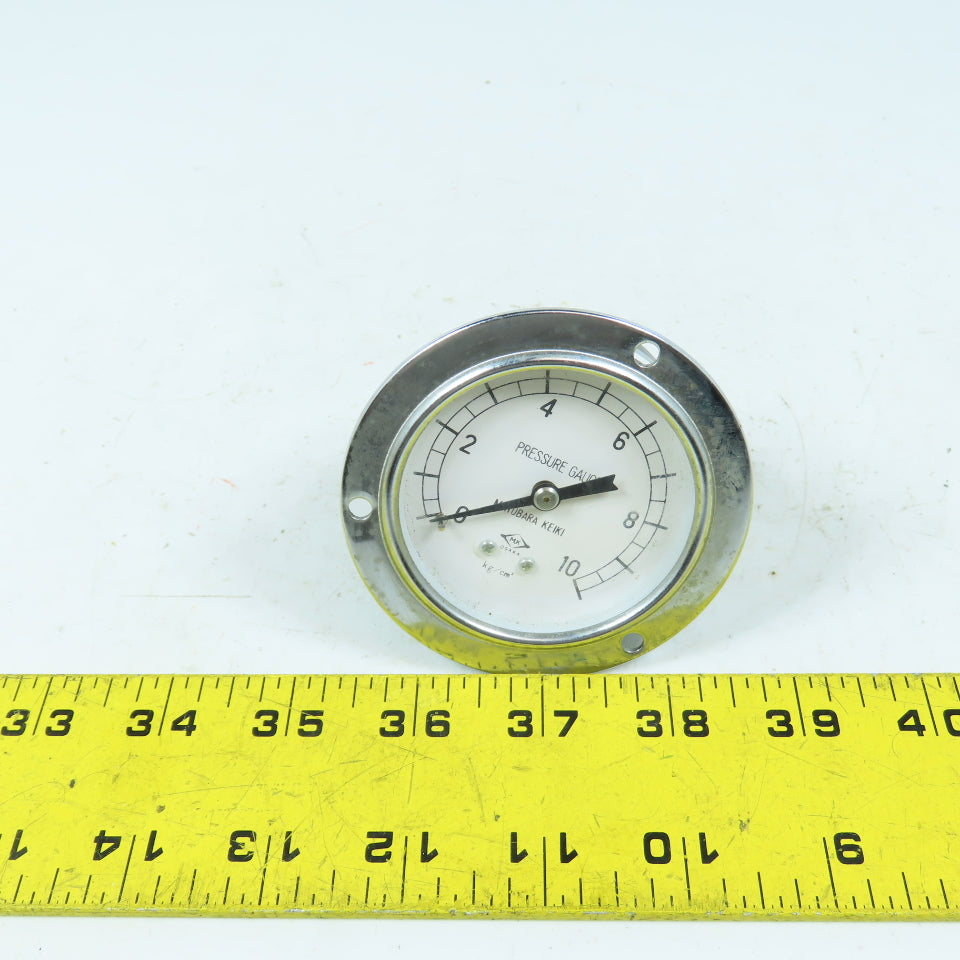 Matubara Keiki YN700076FF Pressure Gauge 0-10 kg/cm3
