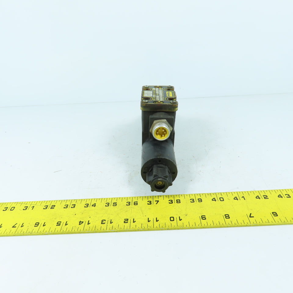 Parker D1VW004CNJC M456 Hydraulic Solenoid Directional Valve 4000PSI 24VDC