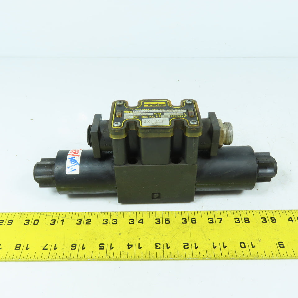 Parker D1VW004CNJC M456 Hydraulic Solenoid Directional Valve 4000PSI 24VDC