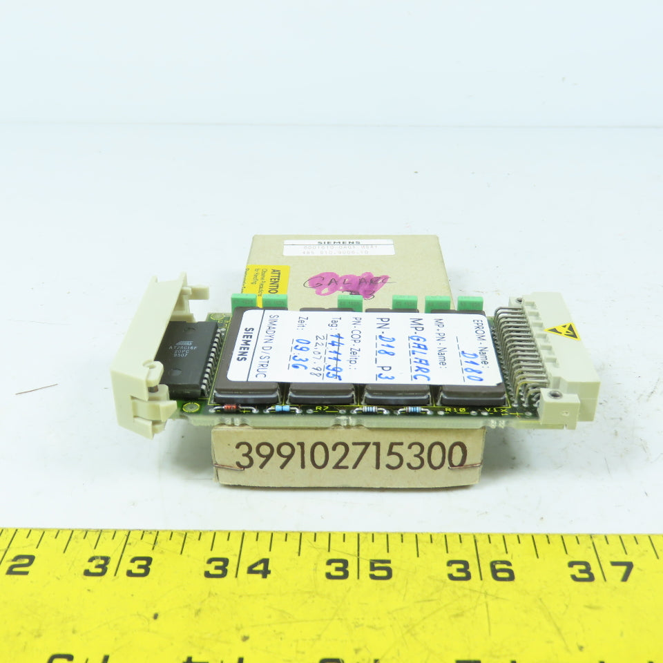 Siemens 6DD1610-0AG1 Simadyn Memory Module