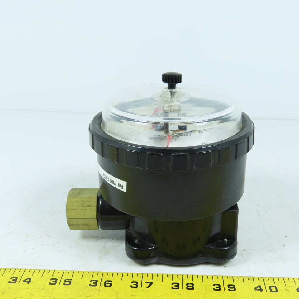 Osaka YN7000767V 45008001 0-30 PSI Pressure Gauge 0-2 kgf/cm2 W/ Adjustable Set