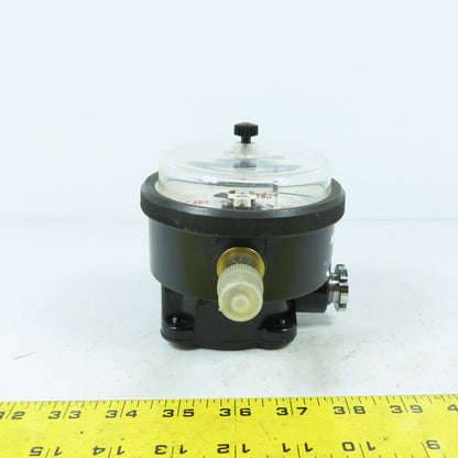 Osaka YN7000767W 04015001 0-10 PSI Pressure Gauge 0-500 mmHg W/ Adjustable Set