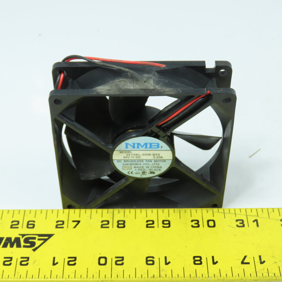 Minebea NMB 3610KL-05W-B50 240VDC Brushless Computer Cabinet Cooling Fan 0.20A