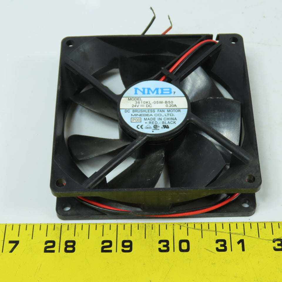 Minebea NMB 3610KL-05W-B50 240VDC Brushless Computer Cabinet Cooling Fan 0.20A