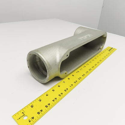 Crouse Hinds 3" BLB8 3" Malleable Iron LB Conduit Body
