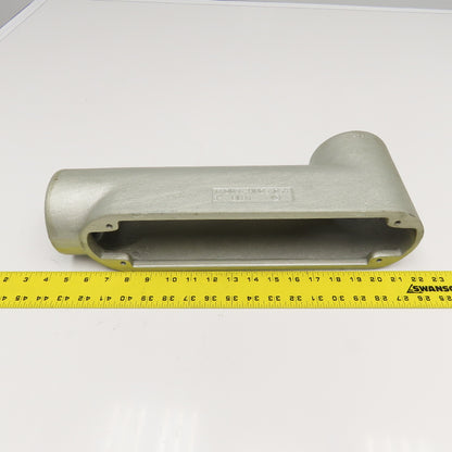 Crouse Hinds 3" BLB8 3" Malleable Iron LB Conduit Body