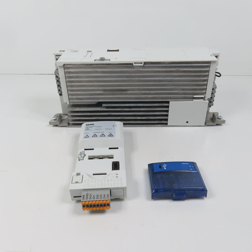Lenze I5DAE211F10V10000S Power Unit + I5CA5G02000VA1000S & I5MADK0000000S