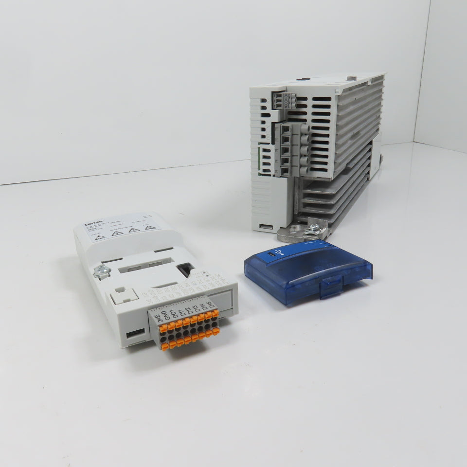 Lenze I5DAE211F10V10000S Power Unit + I5CA5G02000VA1000S & I5MADK0000000S
