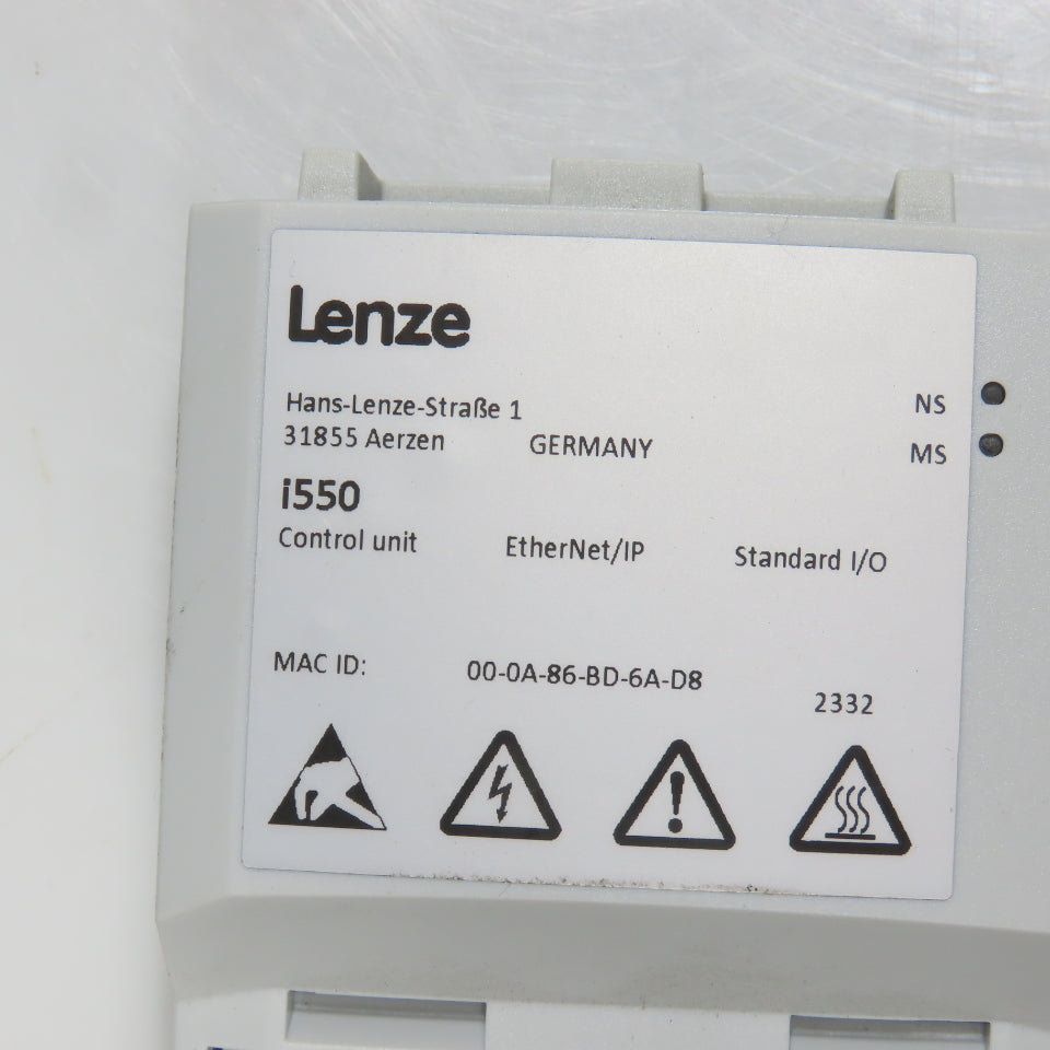 Lenze I5DAE211F10V10000S Power Unit + I5CA5G02000VA1000S & I5MADK0000000S