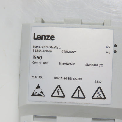 Lenze I5DAE211F10V10000S Power Unit + I5CA5G02000VA1000S & I5MADK0000000S