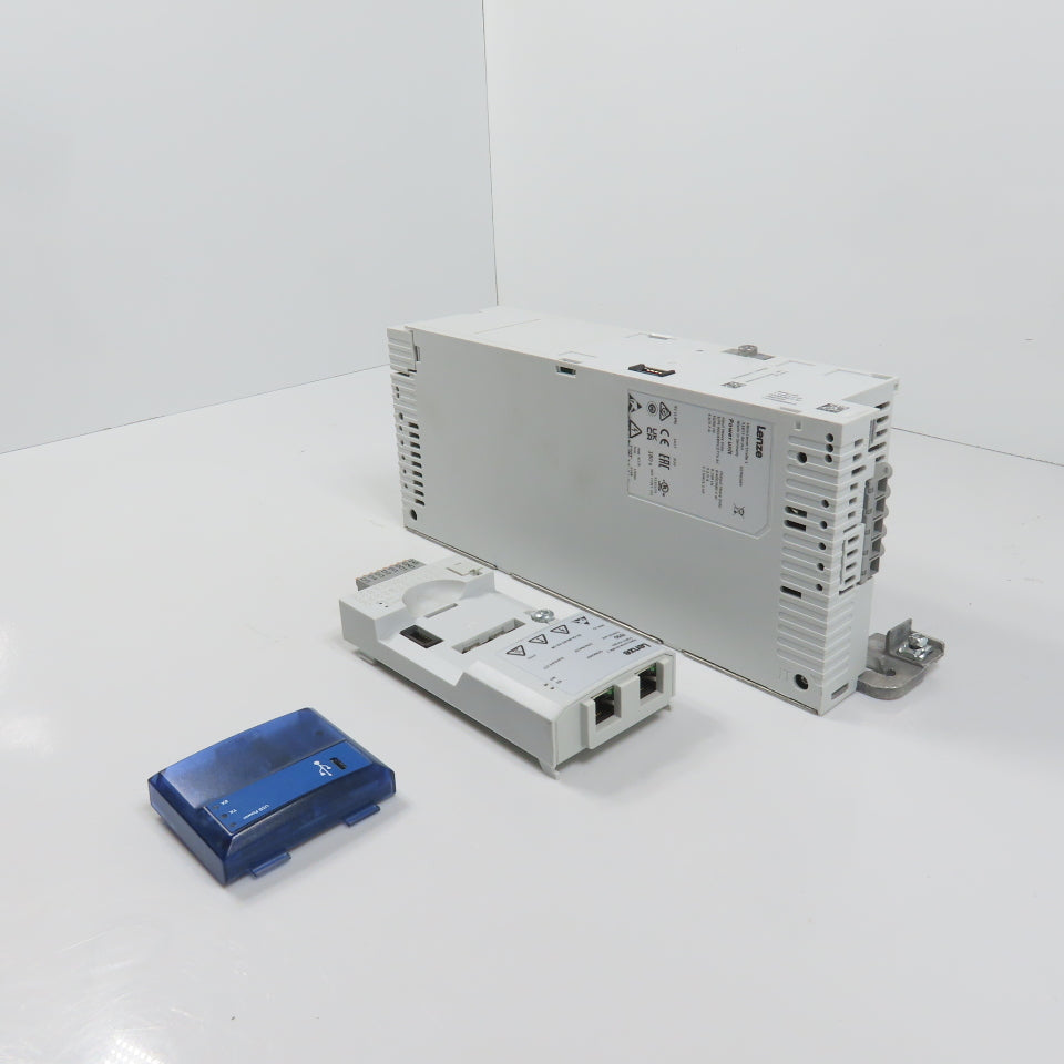 Lenze I5DAE211F10V10000S Power Unit + I5CA5G02000VA1000S & I5MADK0000000S