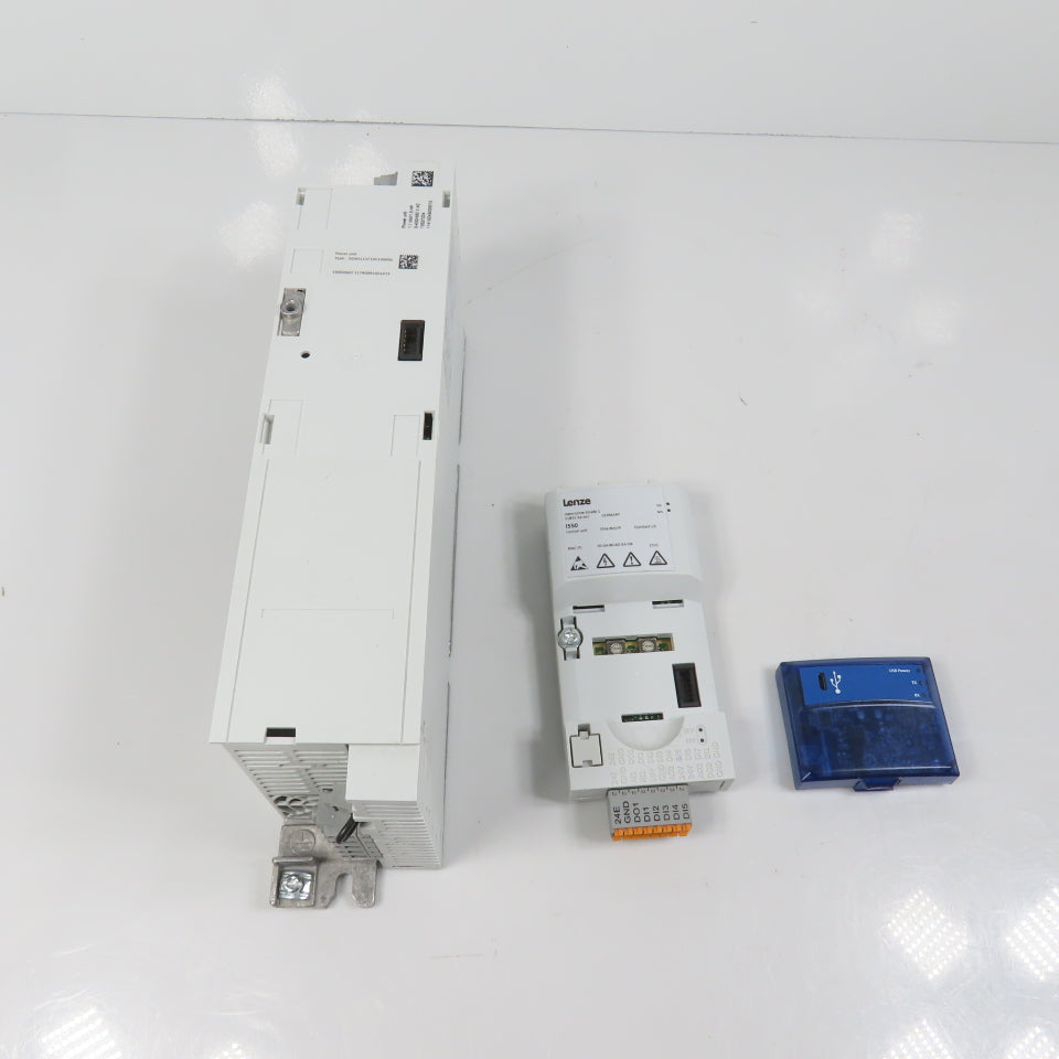 Lenze I5DAE211F10V10000S Power Unit + I5CA5G02000VA1000S & I5MADK0000000S