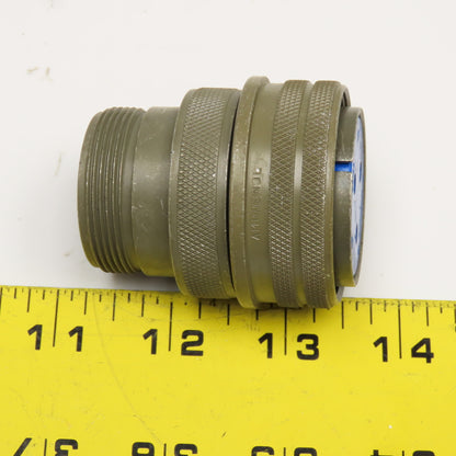 Amphenol 28-3S Female Solder Cup Circular Connector 3 Pole