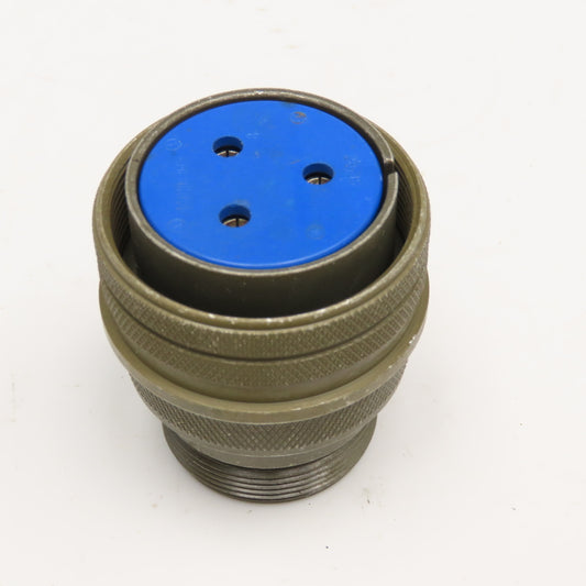 Amphenol 28-3S Female Solder Cup Circular Connector 3 Pole