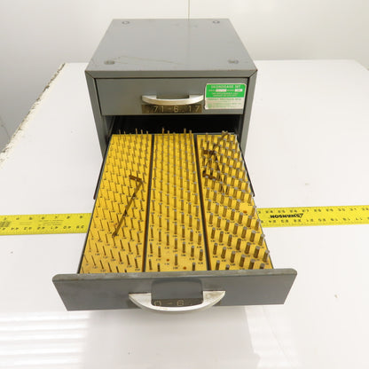 Ekonogage Model DM Metric Plug Gage Set Perfekt Punch .71mm to 5.73mm