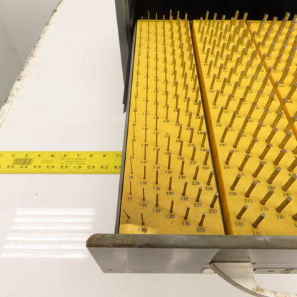 Ekonogage Model DM Metric Plug Gage Set Perfekt Punch .71mm to 5.73mm