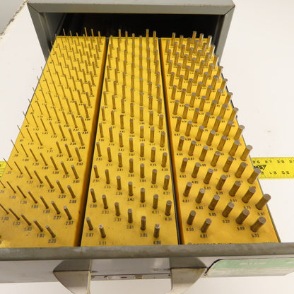 Ekonogage Model DM Metric Plug Gage Set Perfekt Punch .71mm to 5.73mm