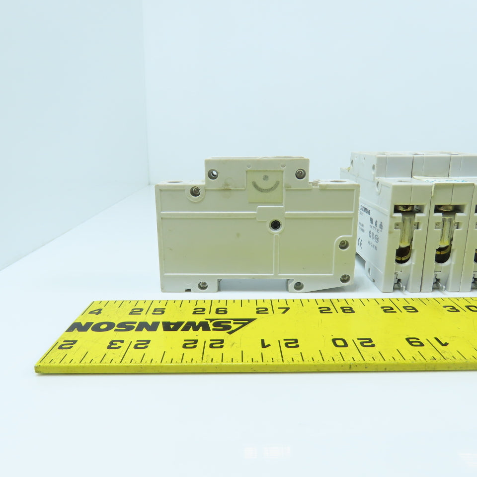 Siemens 5SX21 Misc. Amperages Circuit Breakers C13, C10, C8, C2, C1, C0.5 Lot/15