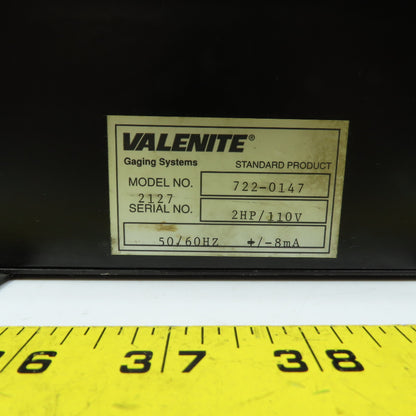 Valenite 722-0147 Gaging Systems Controller 2HP / 110V 50/60HZ