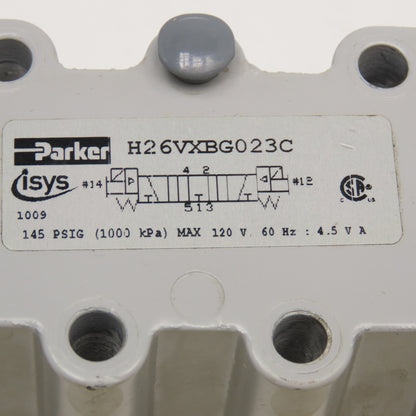 Parker H26VXBG023C 4/3 Position Pneumatic Valve Body No Solenoids