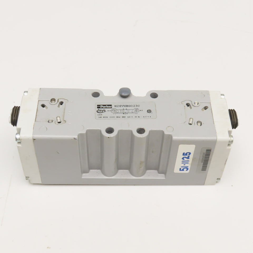 Parker H26VXBG023C 4/3 Position Pneumatic Valve Body No Solenoids