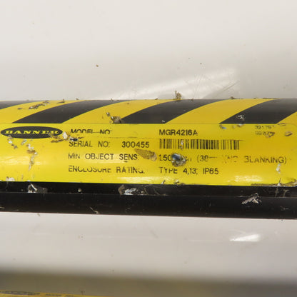 Banner MGE4216A MGR4216A Machine Safety Light Curtain Receiver&Transmitter Set/2