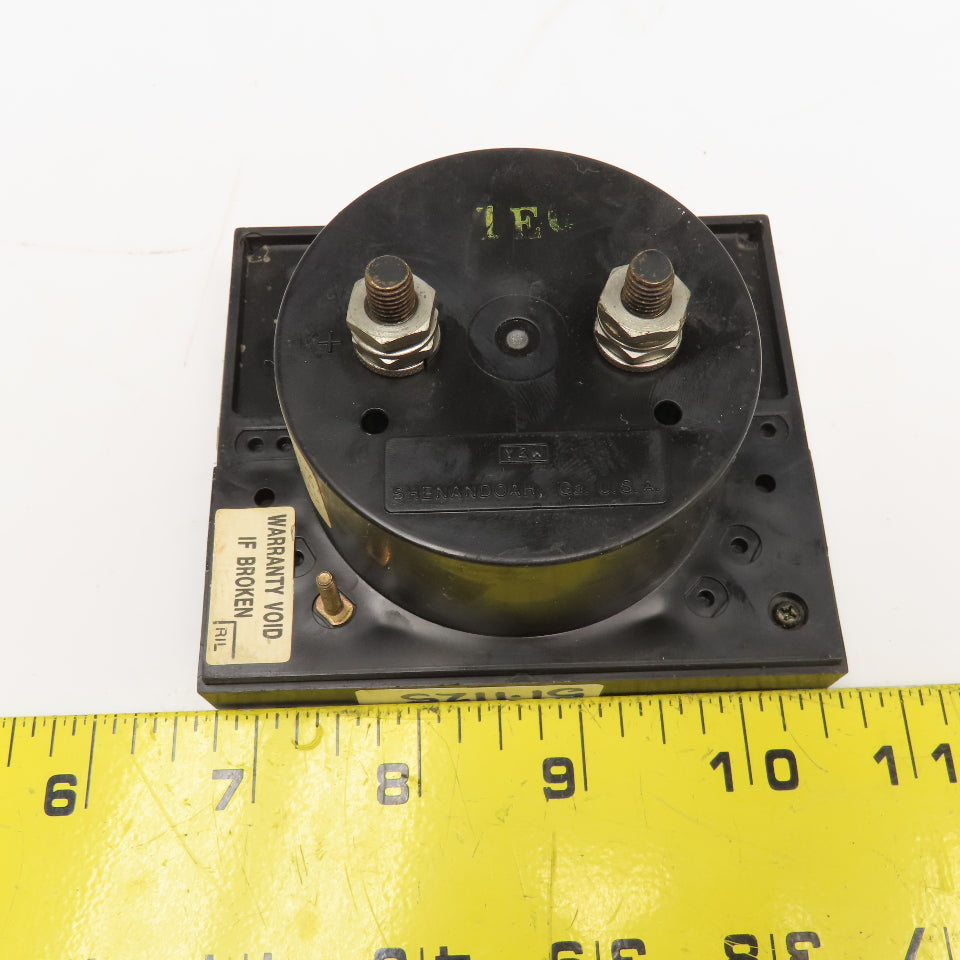 YEW 612232-2V 0-10 D-C Amperes Panel Meter 0-100MVDC
