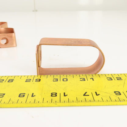 Copper-Plated Steel Swivel Loop Hanger 3/4" IP 1" CT Lot Of 20 (No Hardware)