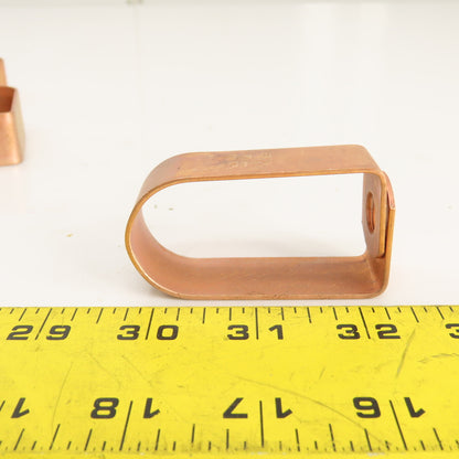 Copper-Plated Steel Swivel Loop Hanger 3/4" IP 1" CT Lot Of 20 (No Hardware)