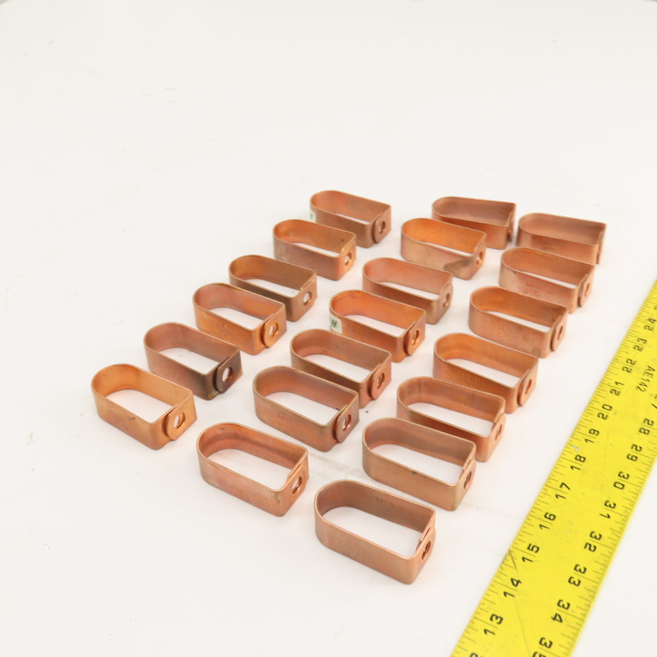 Copper-Plated Steel Swivel Loop Hanger 3/4" IP 1" CT Lot Of 20 (No Hardware)