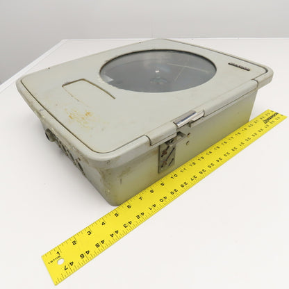Anderson EAR211C11 Rotary Chart Recorder 110V 12Hour Range RED 0-100