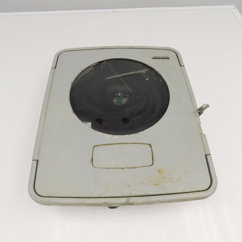 Anderson EAR211C11 Rotary Chart Recorder 110V 12Hour Range RED 0-100